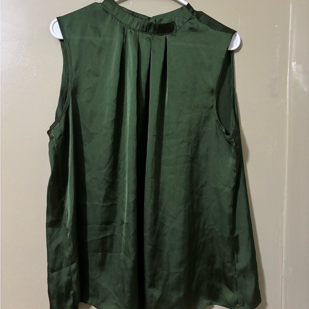 Elementz Green Sleeveless Blouse